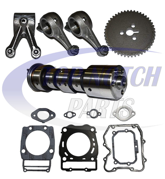 CAMSHAFT CAM ROCKER ARM GEAR KIT GASKET SET FITS POLARIS WORKER 500 4X4 1999 2000 2001 FREE FEDEX 2 DAY SHIPPING