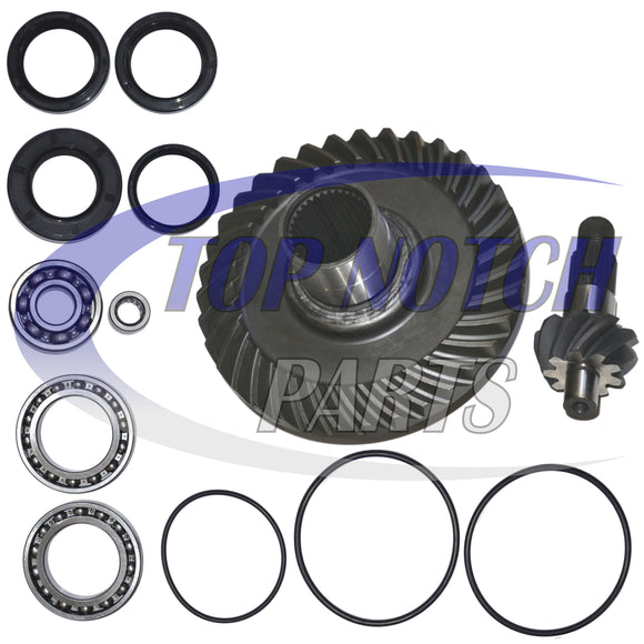 Fourtrax Rear Differential Ring and Pinion Gear & Bearing Fits 1988-2000 Honda TRX300FW 300