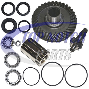 Rear Differential Ring and Pinion Gear Plus Kit Fits 1988 - 2000 Honda TRX300FW 300 Fourtrax