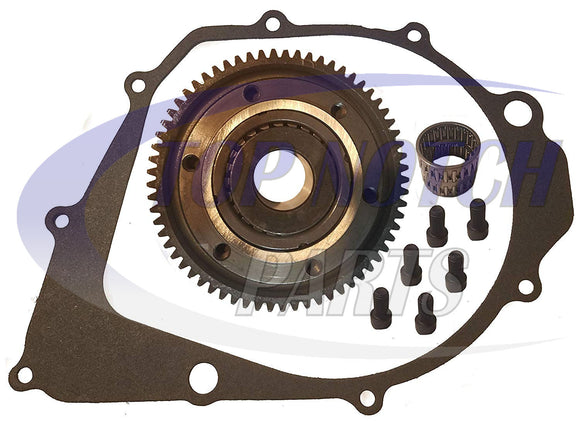 New Starter Clutch And Gasket For Yamaha Moto 4 350 1987-1995 YFM350ER FREE FEDEX 2 DAY SHIPPING