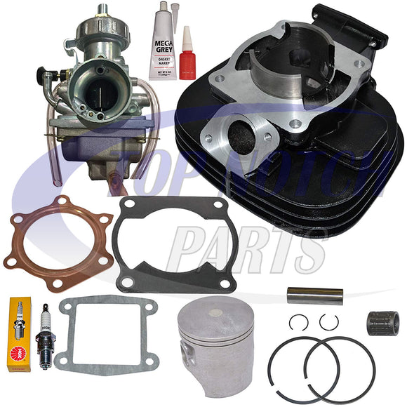 HOSAIRY Cylinder Piston Rings Gasket Top End Rebuild Kit for Yamaha Blaster 200 YFS200 1988 2006 2XJ 11311 02 00 3JM 11351 02 00 HOSAIRY Cylinder Piston Rings Gasket Top End Rebuild Kit for Yamaha Blaster 200 YFS200 1988 2006 2XJ 11311 02 00 3JM 11351 02 00