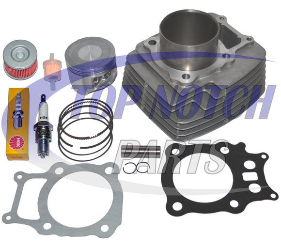 HONDA RANCHER TRX350 TRX 350 2000-2006: CYLINDER PISTON RINGS GASKET AIR FILTER KIT SET FITS